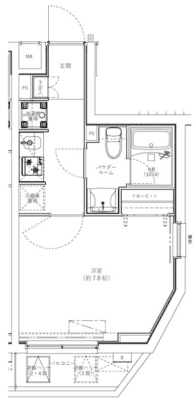 GENOVIA学芸大学 間取り図