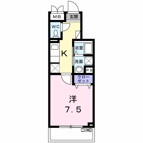 リバ・ビレッジ西中延 間取り図