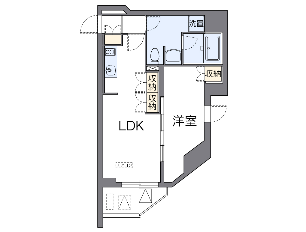 ＬＯＶＩＥ文京音羽 間取り図