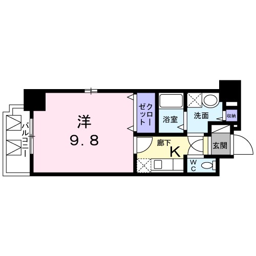 コンフォート駒込 間取り図