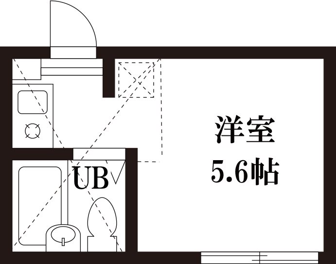 フォレストコート高円寺 101号室 間取り