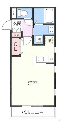 セントパレス西片 間取り図