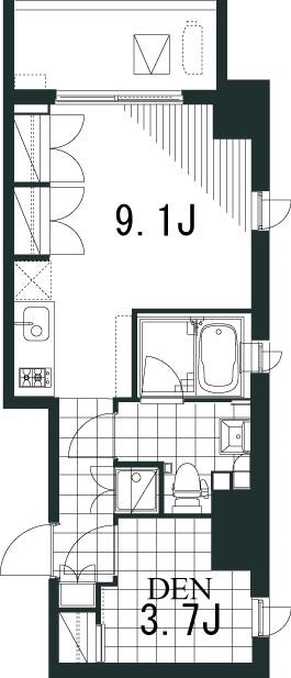 ラティエラ文京音羽 702号室 間取り