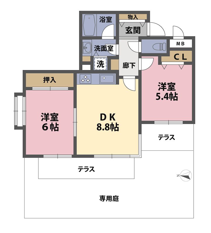高井戸ハウス 間取り図