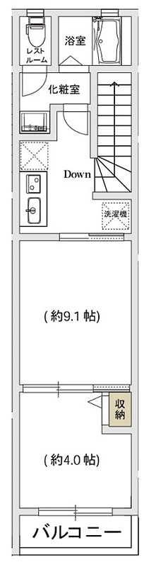 アステージ経堂 間取り図