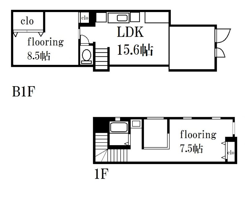 諏訪山ツインテラス 間取り図