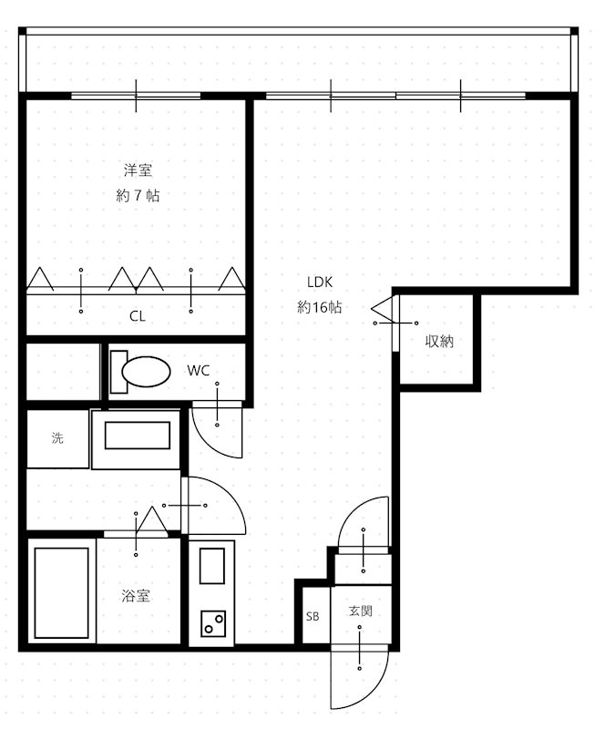 目黒ロイヤルプラザ 403号室 間取り