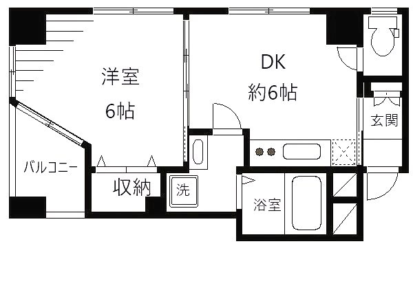 文京ツインタワー 間取り図