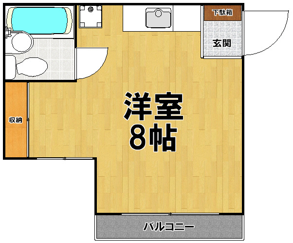 メゾン・ド・ヴィラージュ 間取り図