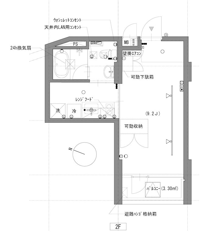 ケヤキアパートメント 207号室 間取り