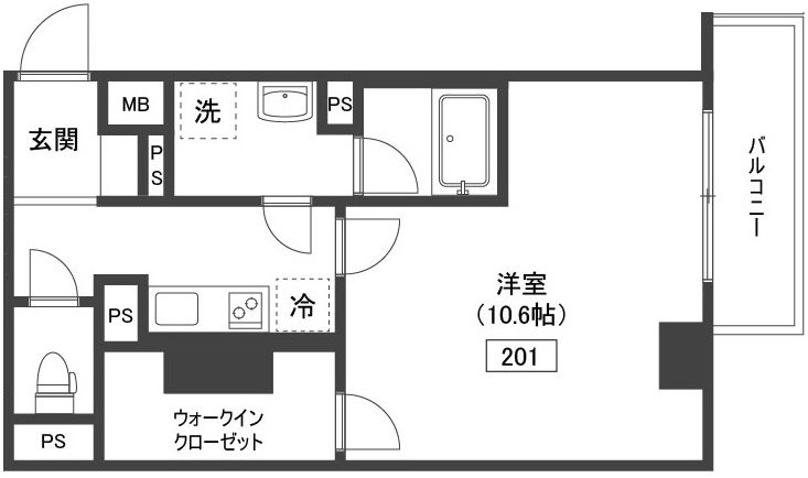 ガーデン代々木上原ＥＡＳＴ 間取り図