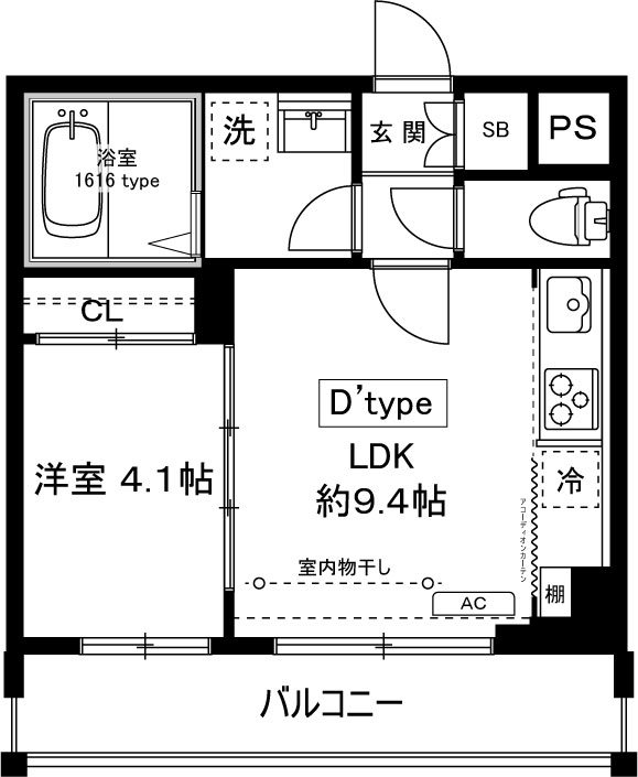 Milebel　chitosedai(ミレベル千歳台） 間取り図