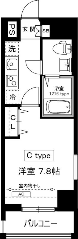 Milebel　chitosedai(ミレベル千歳台） 間取り図