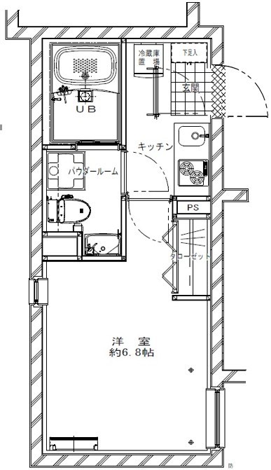 GENOVIA新高円寺 間取り図