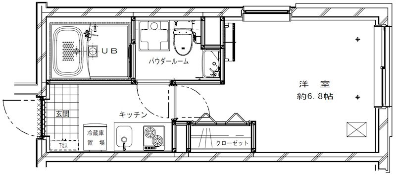 GENOVIA新高円寺 間取り図
