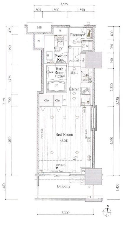 レグノセレーノ 間取り図
