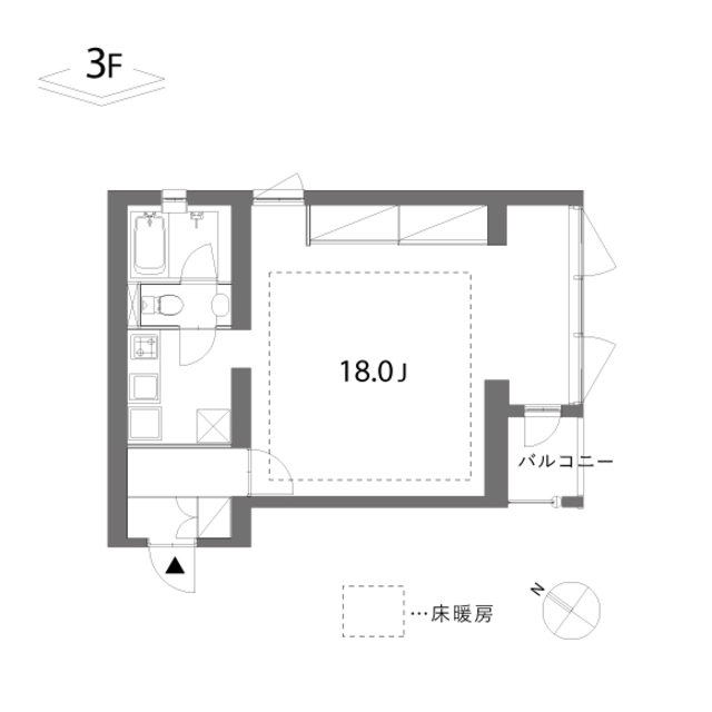 Quatre Saisons 間取り図