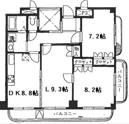 ラスターハウス 間取り図