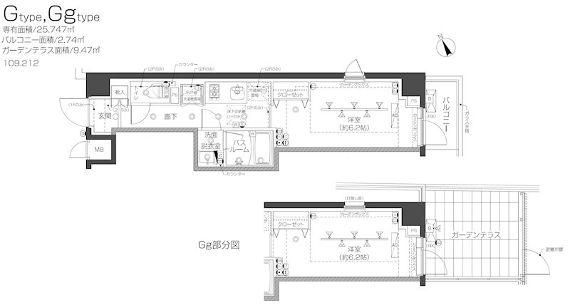 ZOOM高田馬場WEST 間取り図