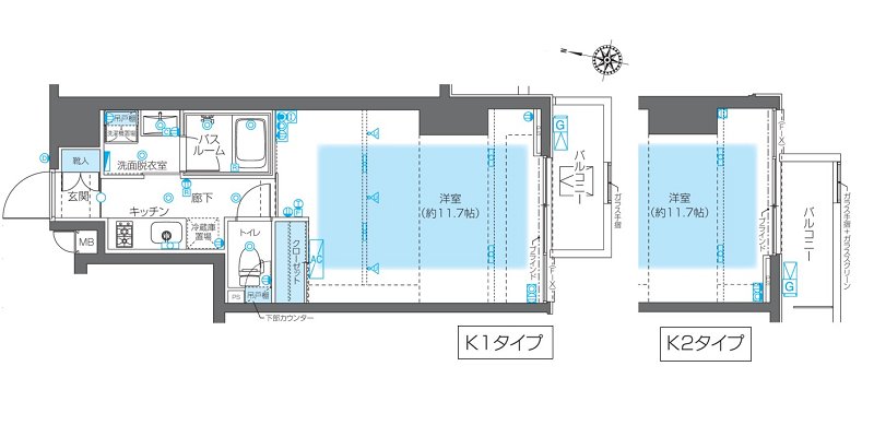 ZOOM神宮前 間取り図