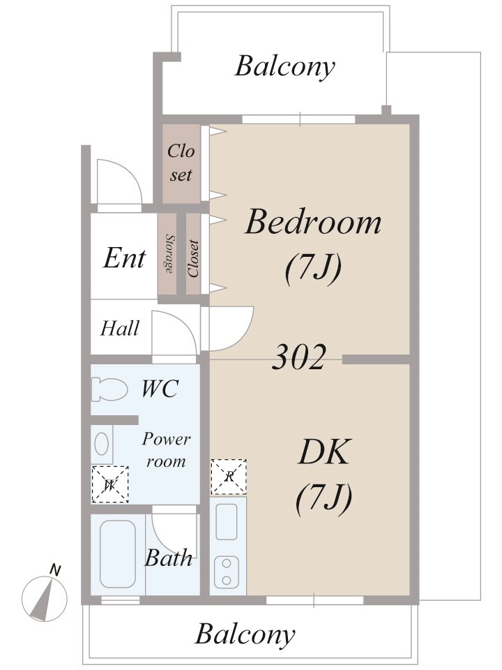 フォーシーズンズ 間取り図