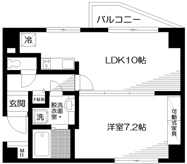 ソレイユほその 間取り図