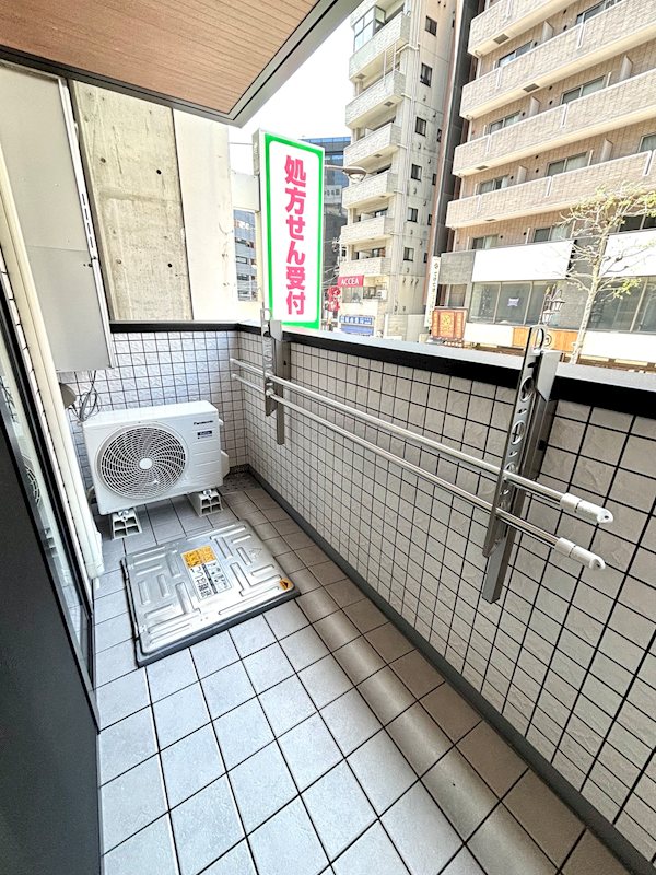 キクヤビル ベランダ