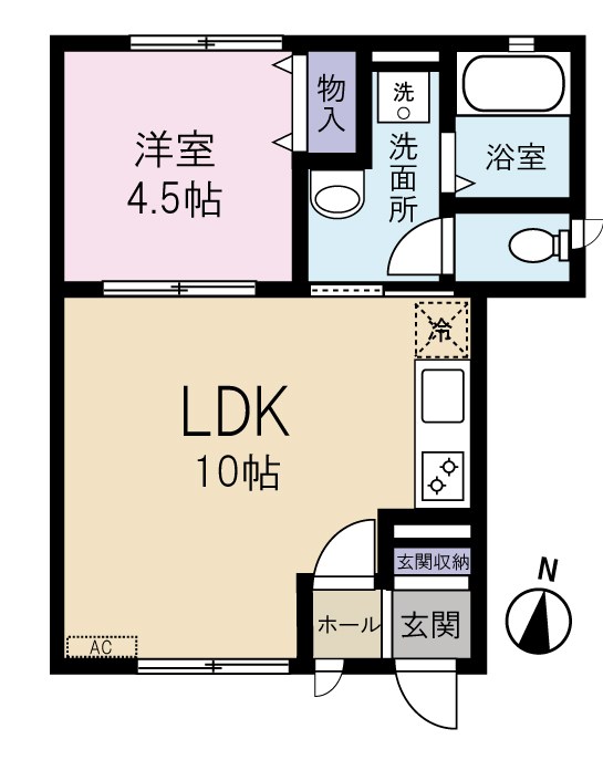 Casa　Lirio　 102号室 間取り