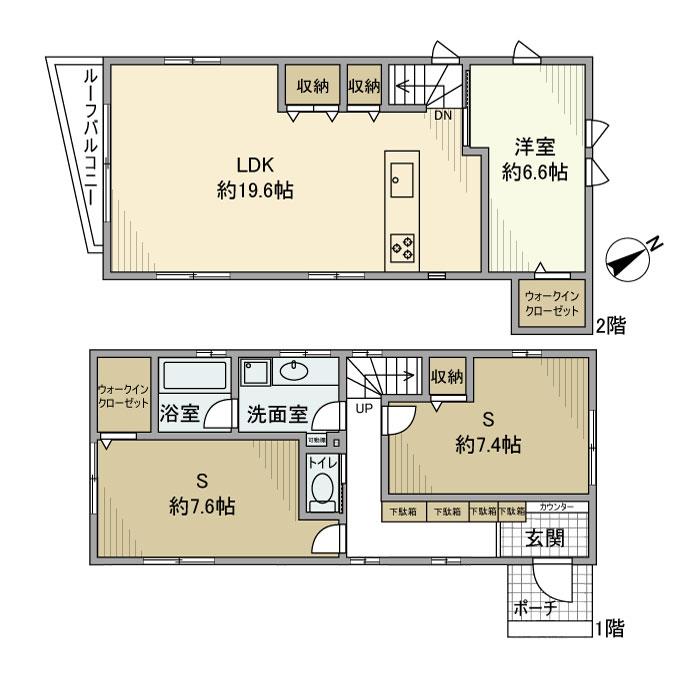 大岡山戸建 間取り