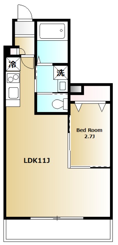 グランドリバティー西池袋 間取り図