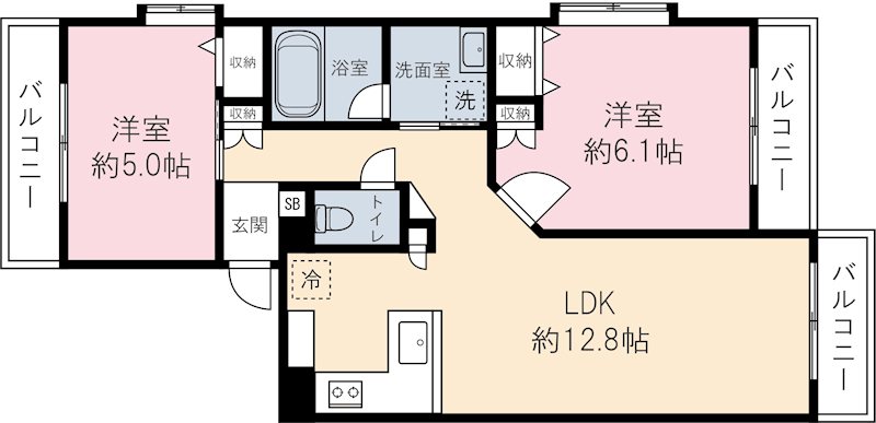 SEED・TOK 間取り図