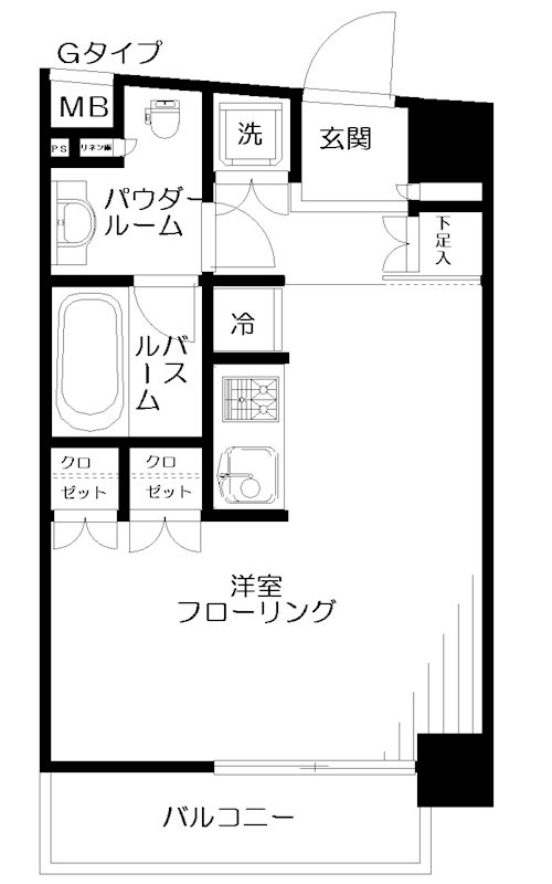 日神デュオステージ小石川 404号室 間取り