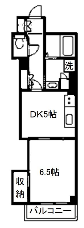 グランヴィル中野 302号室 間取り