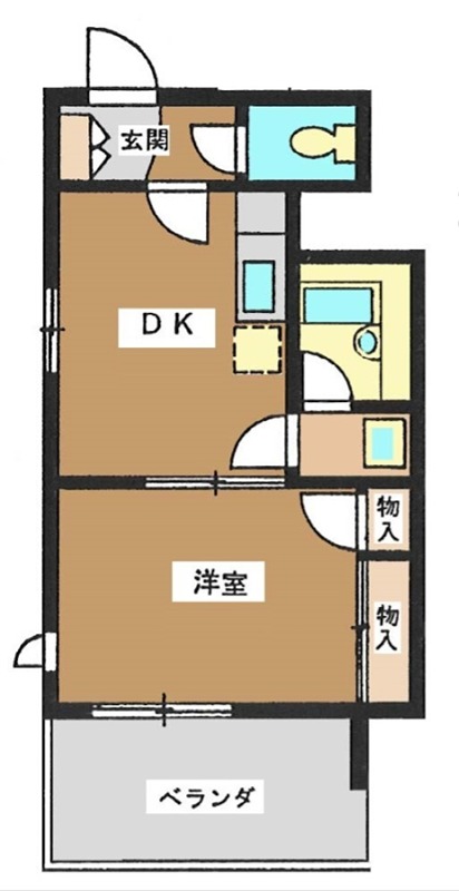 ドエル南麻布 302号室 間取り