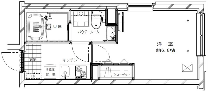GENOVIA新高円寺 間取り図