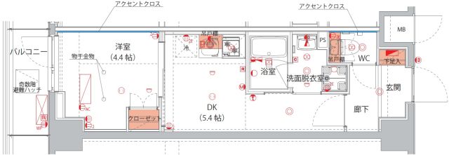 ハーモニーレジデンス六義園 間取り図