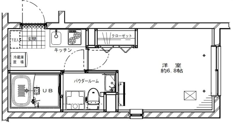 GENOVIA新高円寺 間取り図