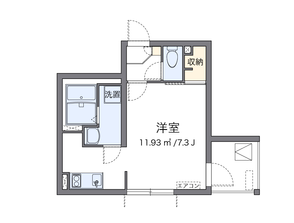 クレイノサンサーラ２ 間取り図