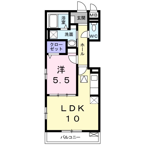 テーラー＆ロッヂⅡ 間取り図