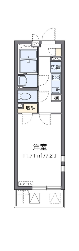 クレイノトルース　Ⅴ 間取り図