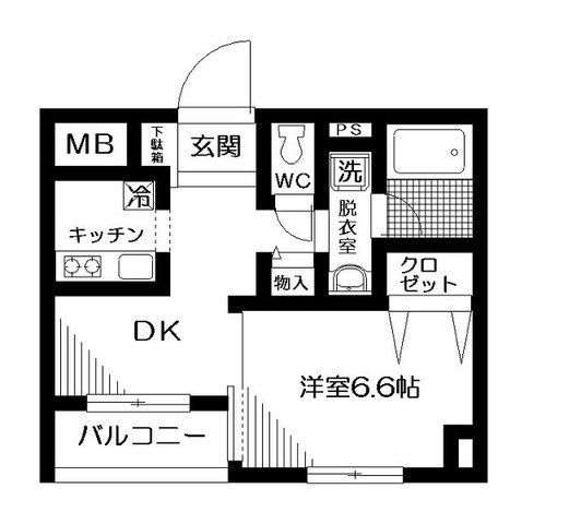 伊野尾書店ビル 間取り図