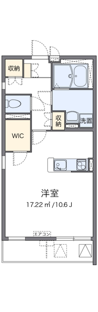 レオネクストナズナ 間取り図