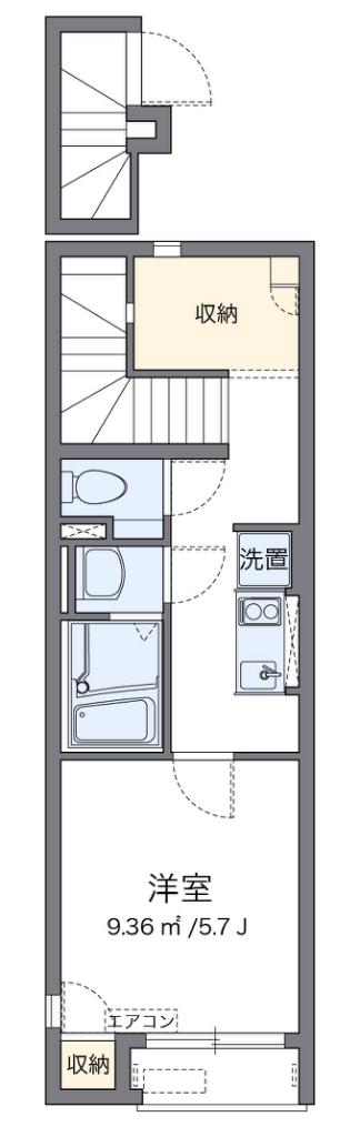 レオネクストＫＳＭ　Ｐｌｕｓ 間取り図