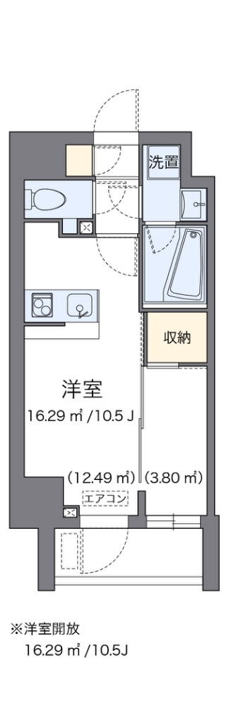 ＬＯＶＩＥ麻布十番 間取り図
