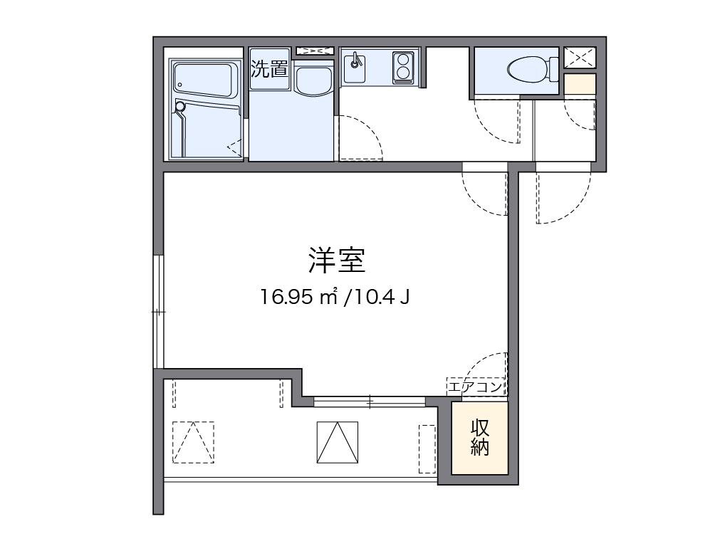レオネクストシルビー赤坂 間取り図