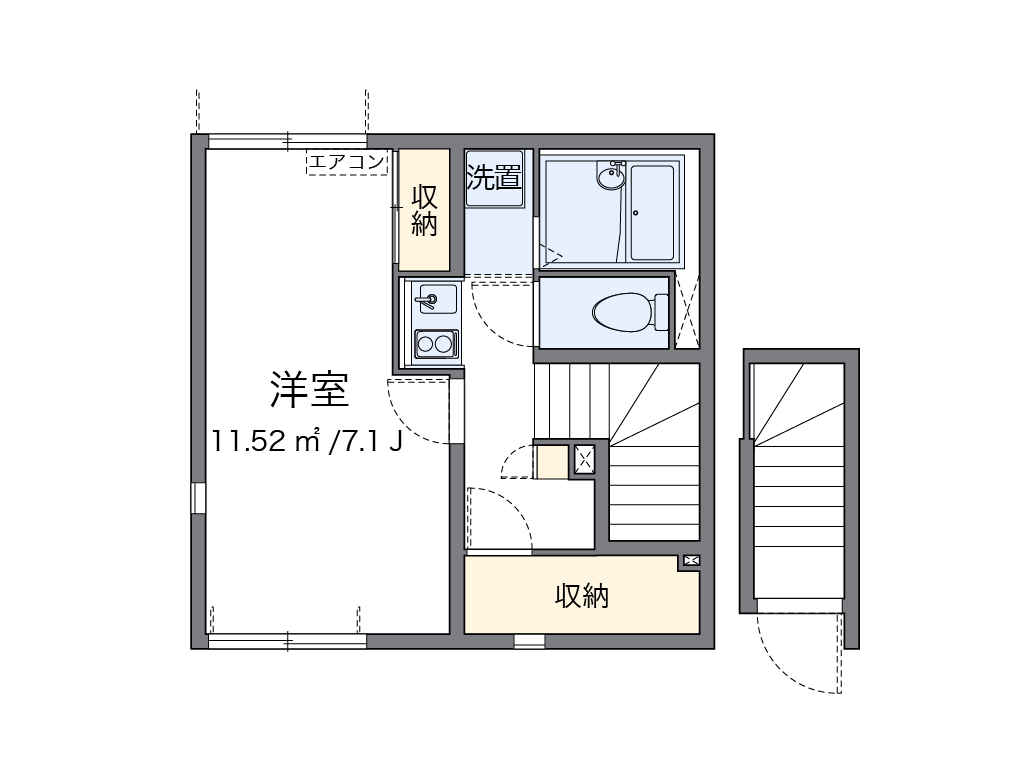 レオネクスト南青山２ 間取り図