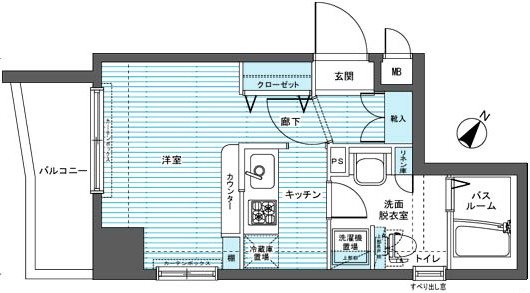 トーシンフェニックス下目黒 間取り図
