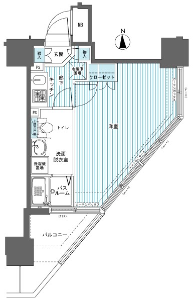 フェニックス西参道タワー 間取り図