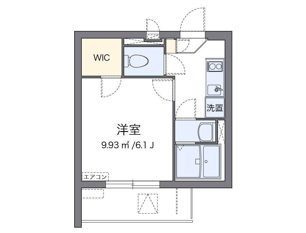 クレイノヴィレッタ中目黒 間取り図