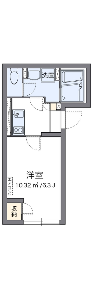 クレイノエトワールＫ　品川 間取り図
